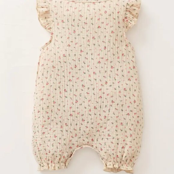 🌼 Sweet, Soft, and Summer-Ready! 🌼 100% Cotton Infant Bodysuit - Picture 2 of 4